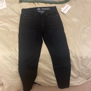 High waisted curvy jeans